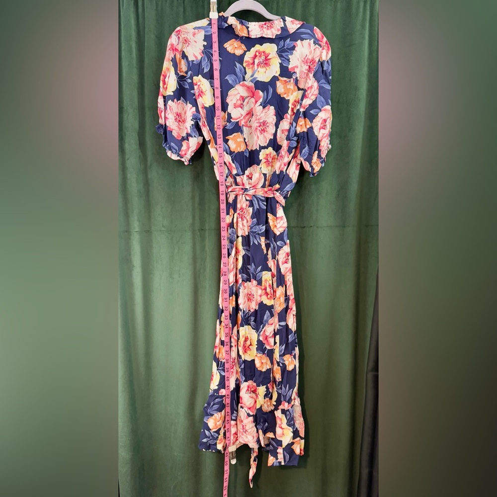 NWT Old Navy Floral Wrap Dress Size 1X - Picture 6 of 10